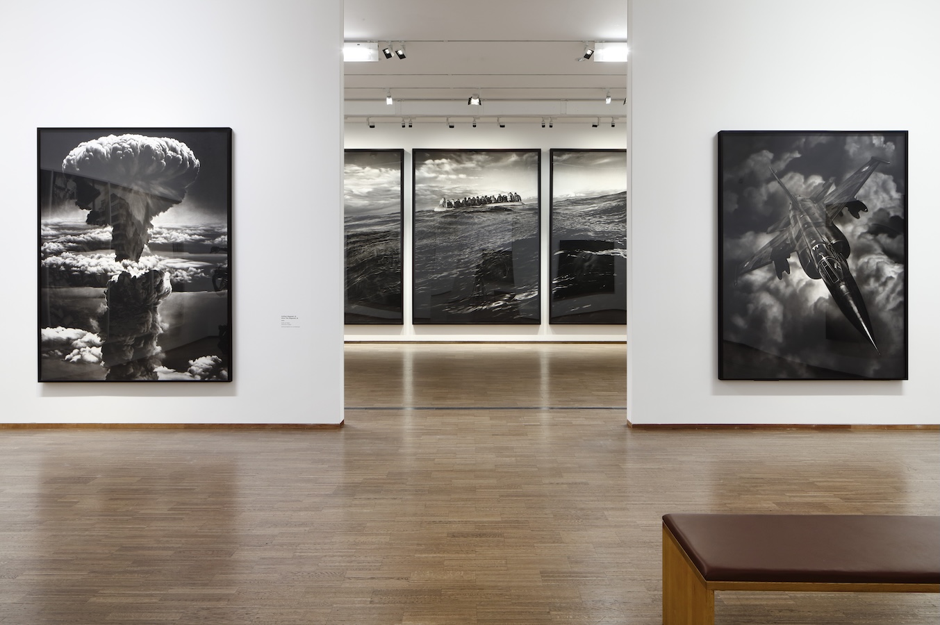 Robert Longo, Installation views, 2024, The ALBERTINA Museum, Vienna.