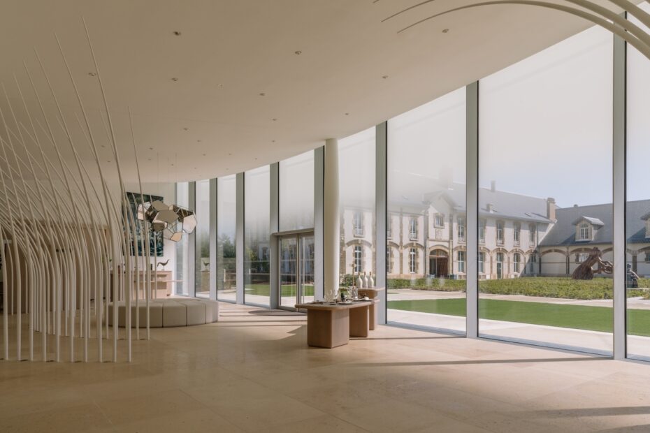 Interior of the Nicholas Ruinart Pavilion,