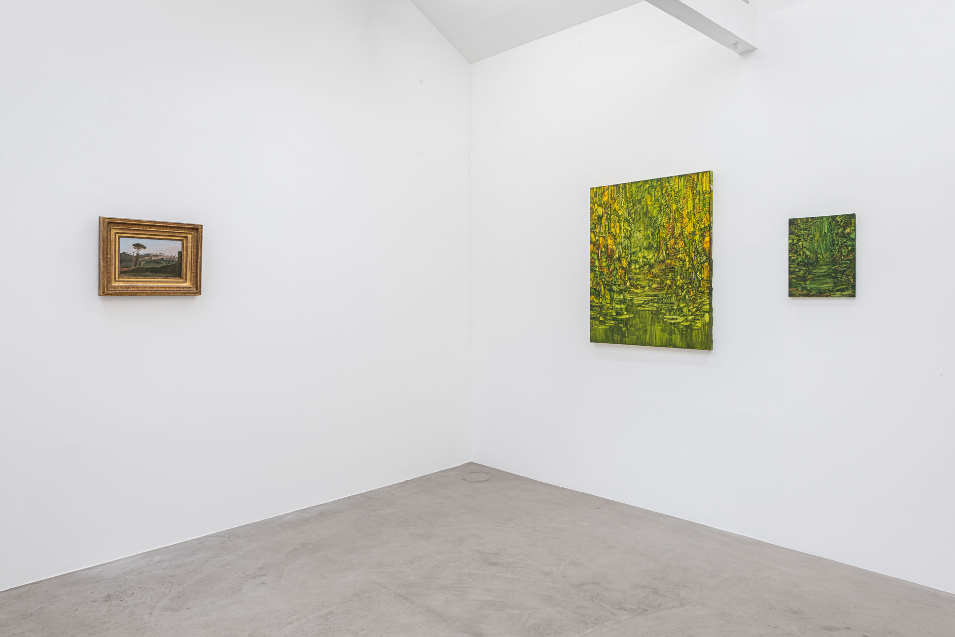 Installation view of 