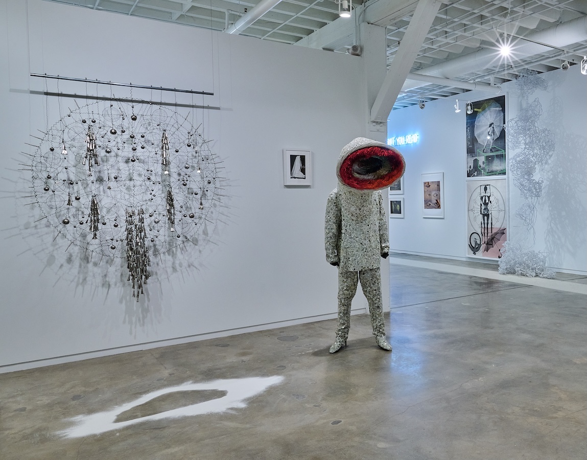 Installation view of 