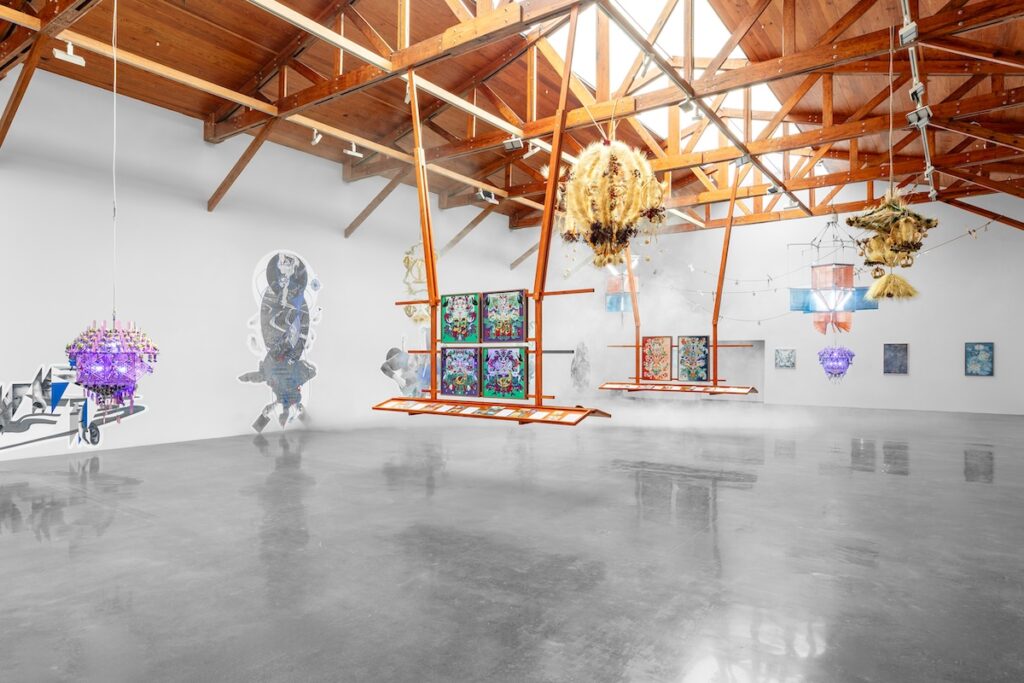 Installation view of Haegue Yang “Arcane Abstractions," 2025