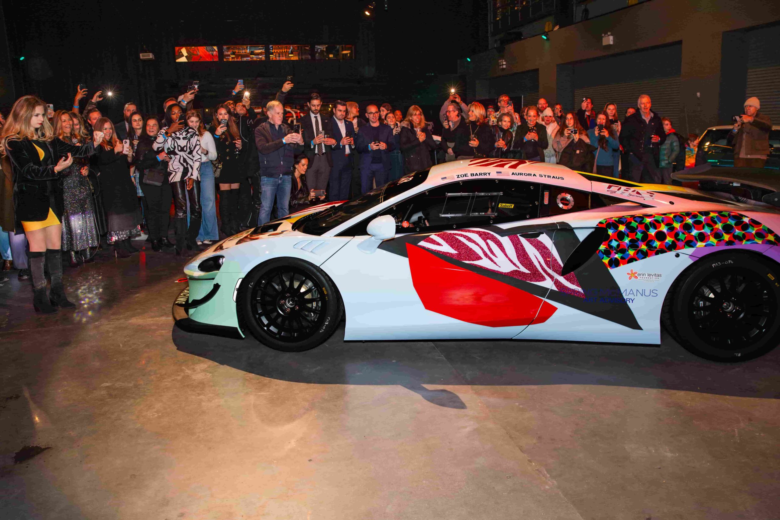 McLaren Artura GT4 designed by Mickalene Thomas