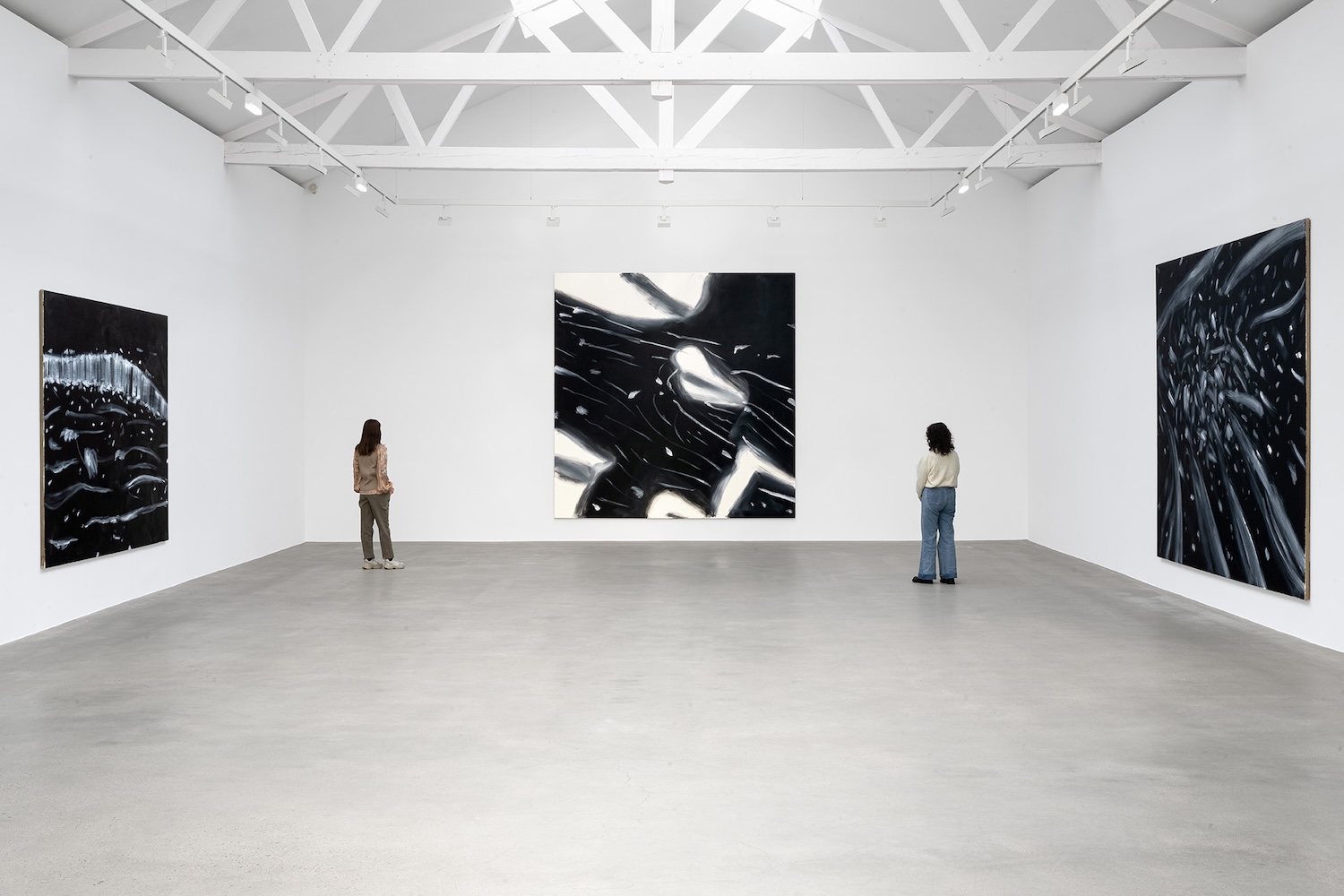 Installation view of Alex Katz, "The Venice Paintings," Thaddaeus Ropac Pantin,