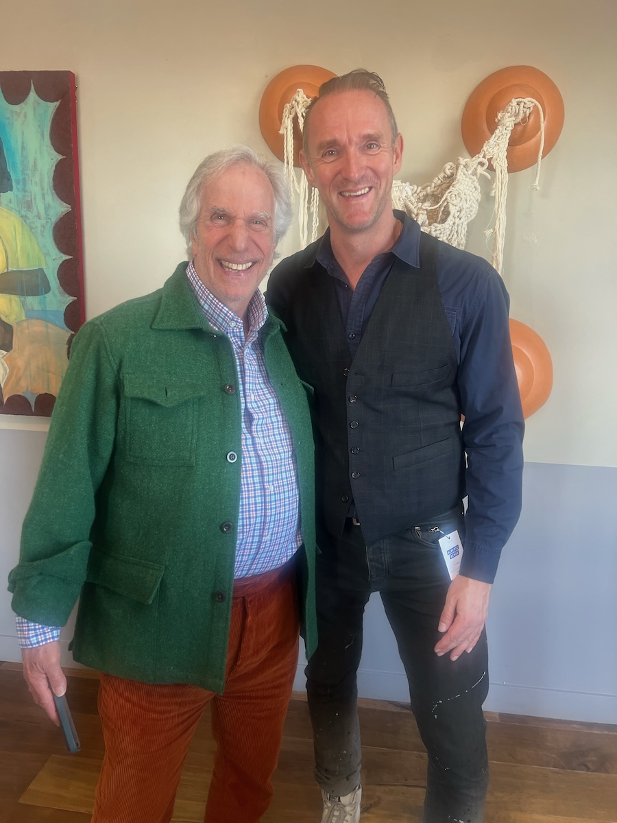 Henry Winkler and Thorsten Albertz;