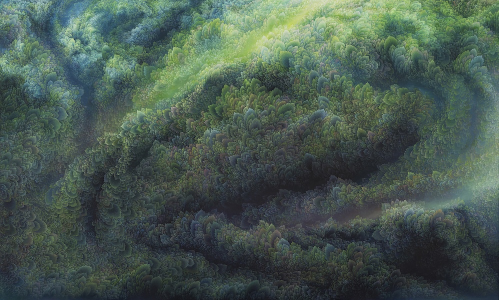 Jinwook Yeom, "Memory of mountain," 2024