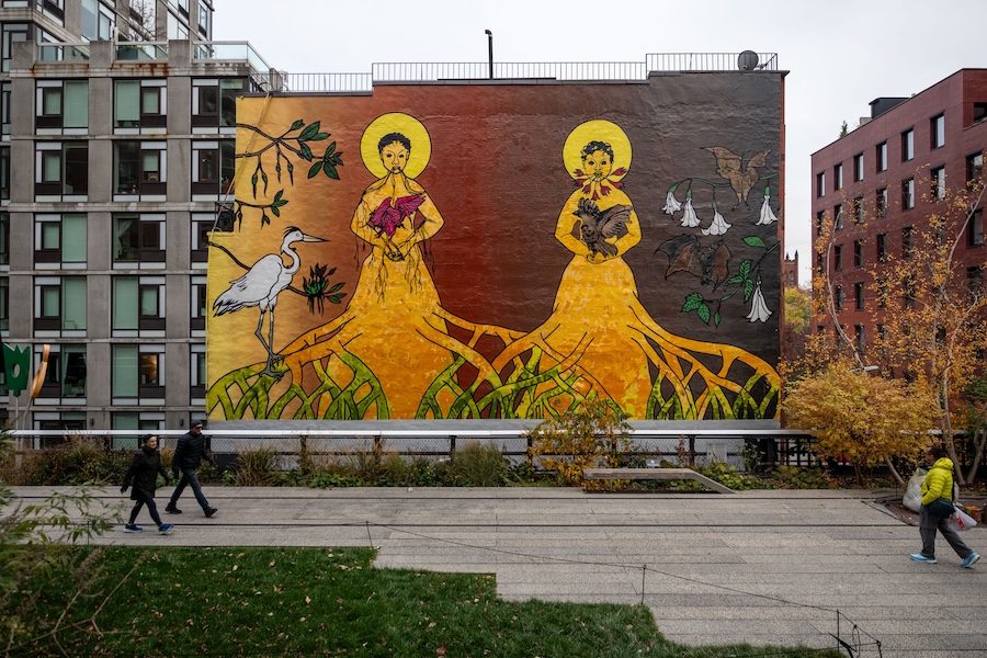 Rosana Paulino, The Creation of the Creatures of Day and Night" High Line commission