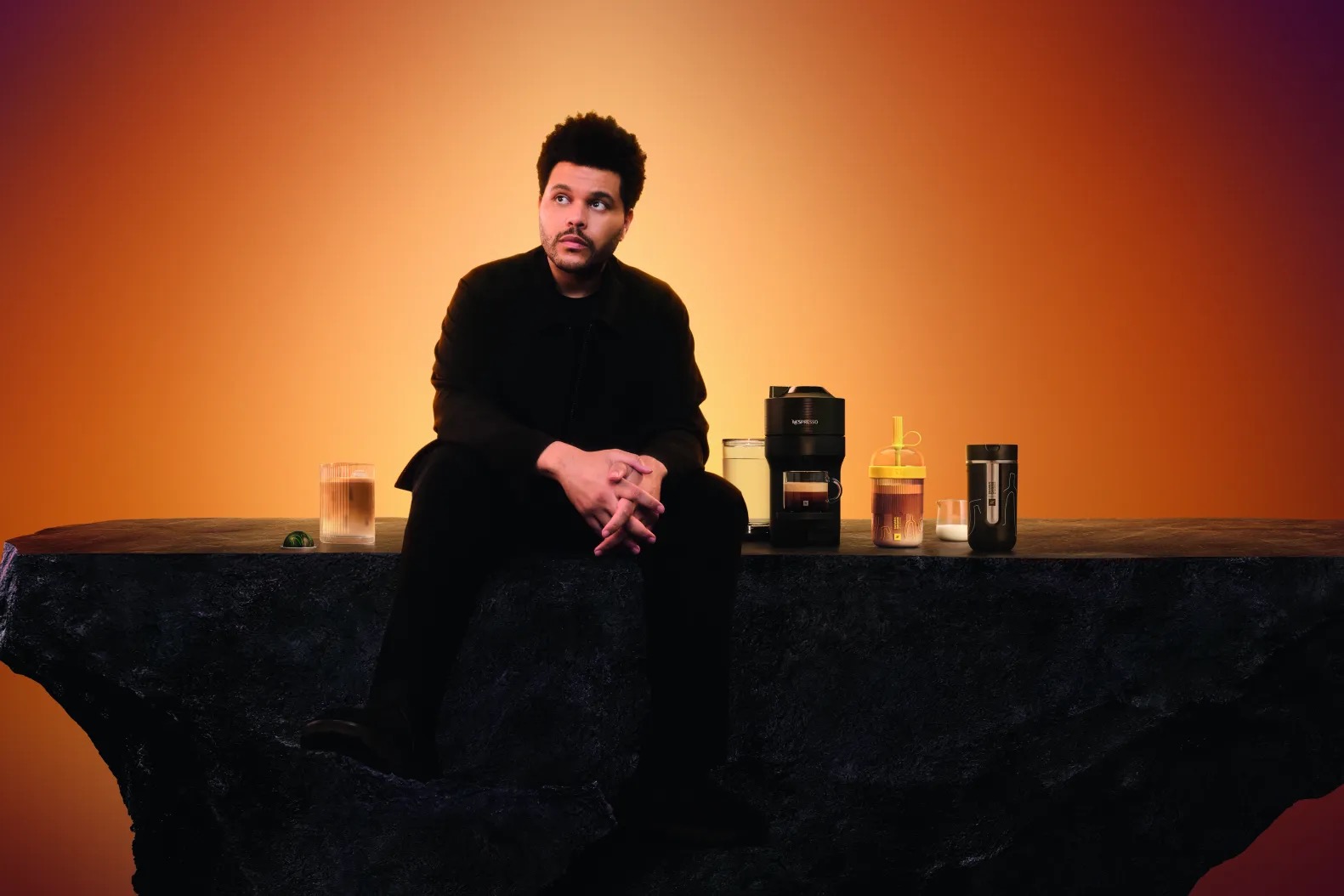 The Weeknd and Nespresso