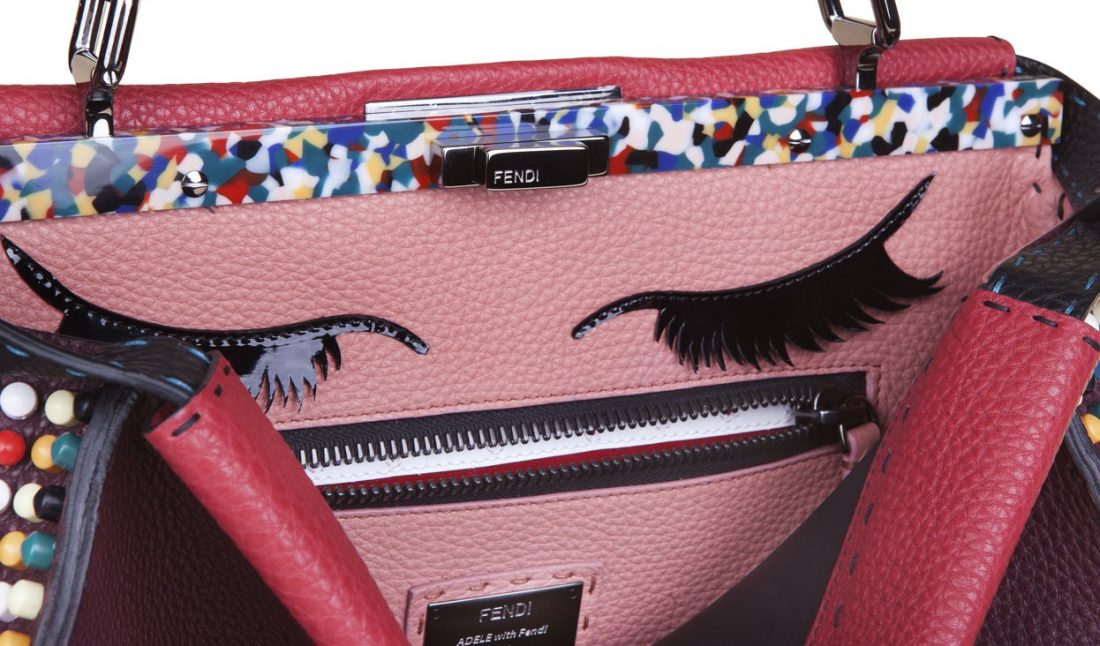 Adele's Peekaboo design for Fendi