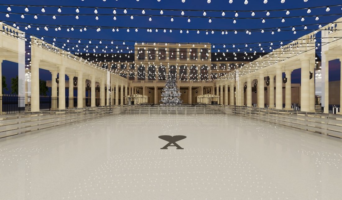 AMI holiday ice rink in Paris 2023