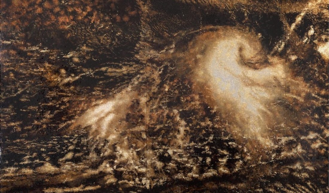 Teresita Fernández, “Caribbean Cosmos(Earth) (Detail), ” 2023