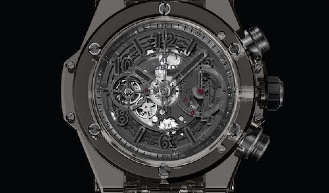 Big Bang Unico Sapphire All Black. Courtesy of Hublot.