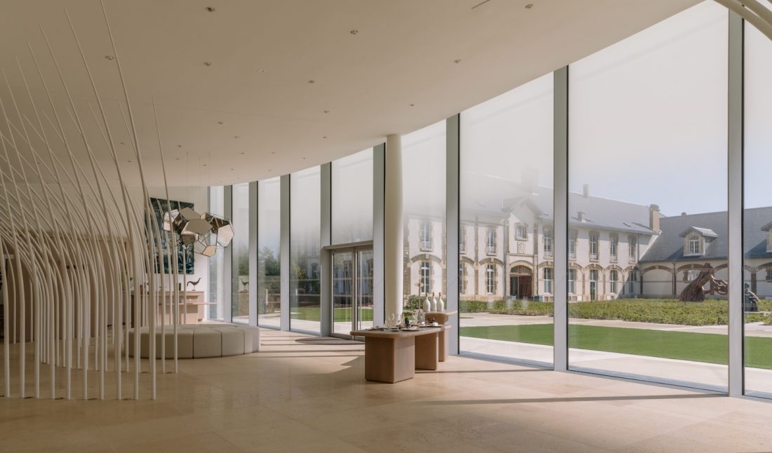 Interior of the Nicholas Ruinart Pavilion,