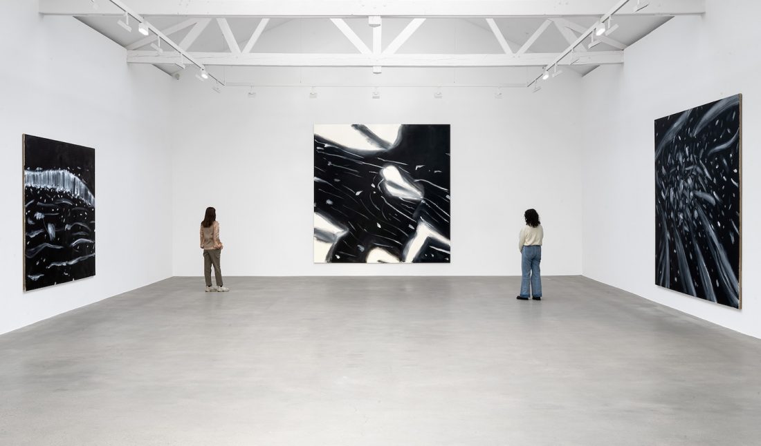 Installation view of Alex Katz, "The Venice Paintings," Thaddaeus Ropac Pantin,