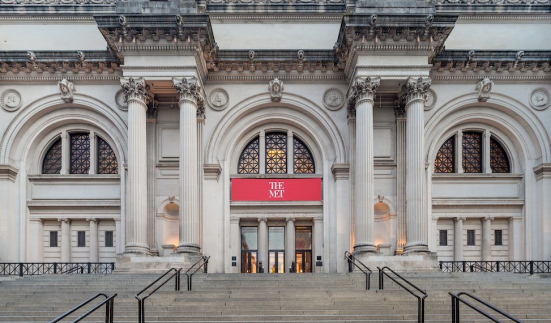 Exterior view of The Metropolitan Museum of Art.