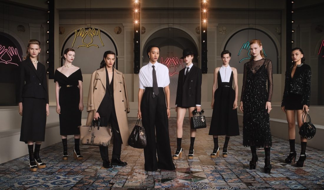 The Dior Fall 2024 collection at The Brooklyn Museum