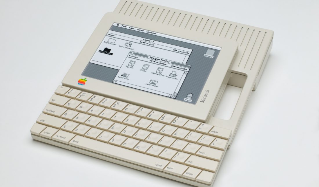 Hartmut Esslinger.Prototype for Apple Macintosh touch-screen tablet.Courtesy of SFMOMA.