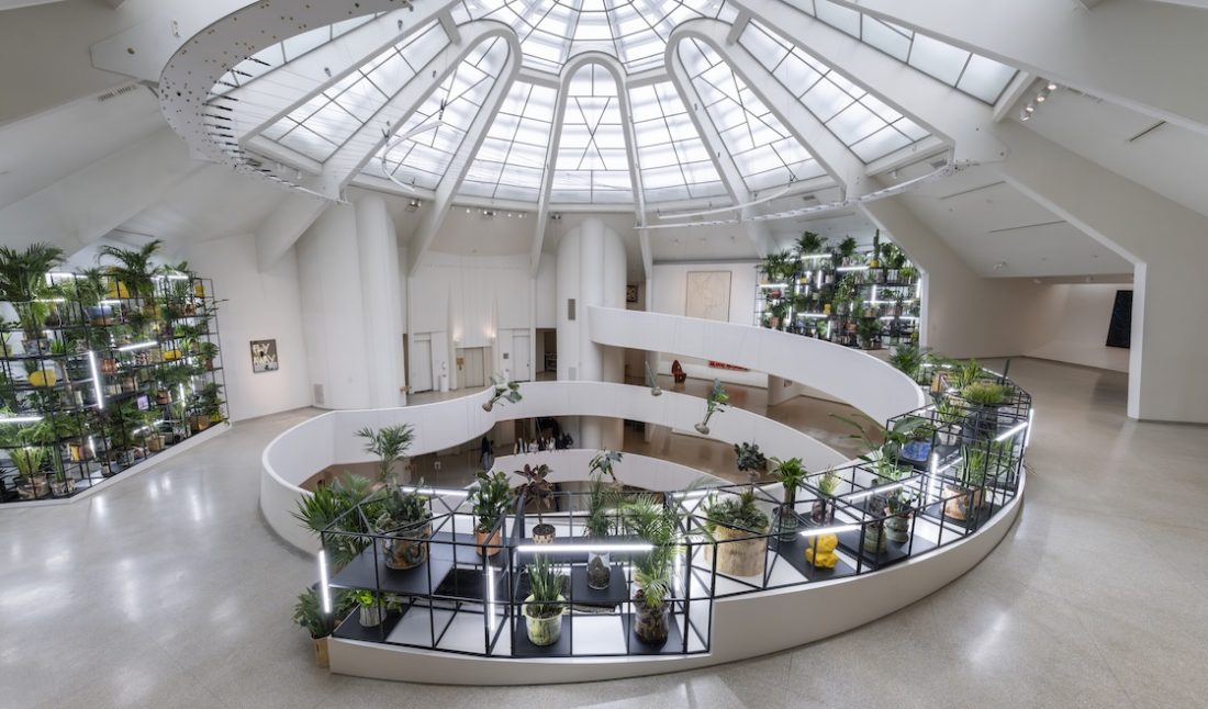 Installation view, "Rashid Johnson: A Poem for Deep Thinkers," April 18, 2025–January 18, 2026