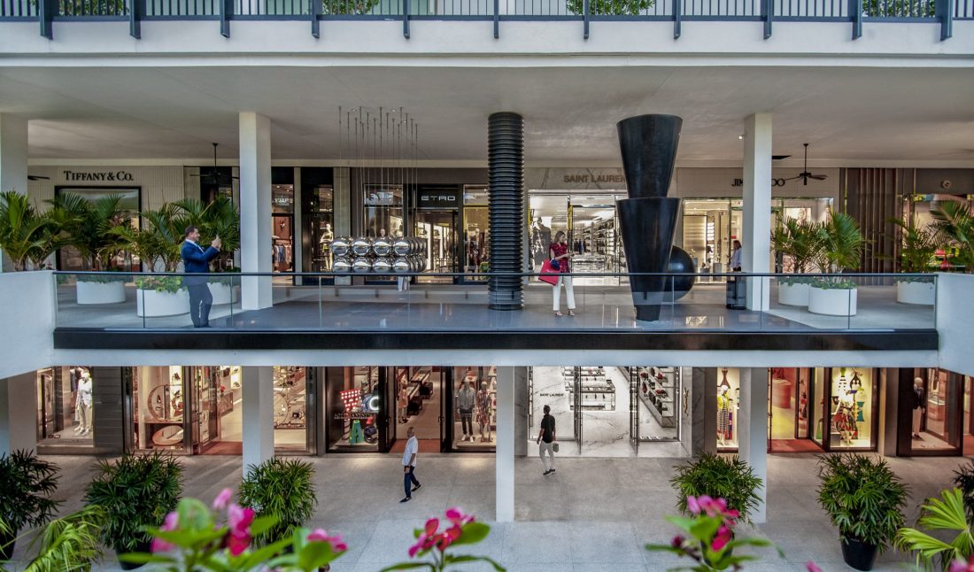 Center Courtyard of Bal Harbour Shops