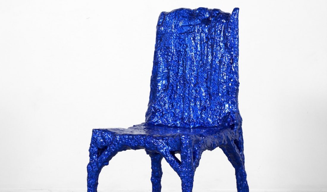 Chris Schanck, "Chair," Alufoil, courtesy to Cranbrook Academy of Art.