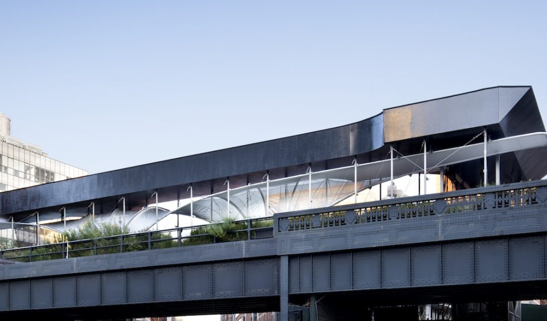 Zaha Hadid’s High Line Installation, named Allongé